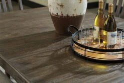 Wyndahl Dining Room Set W/ Bench -Ashley D813 55B 55T table 2