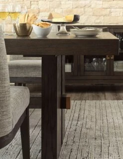 Burkhaus Dining Table -Ashley D984 45 table 3 1
