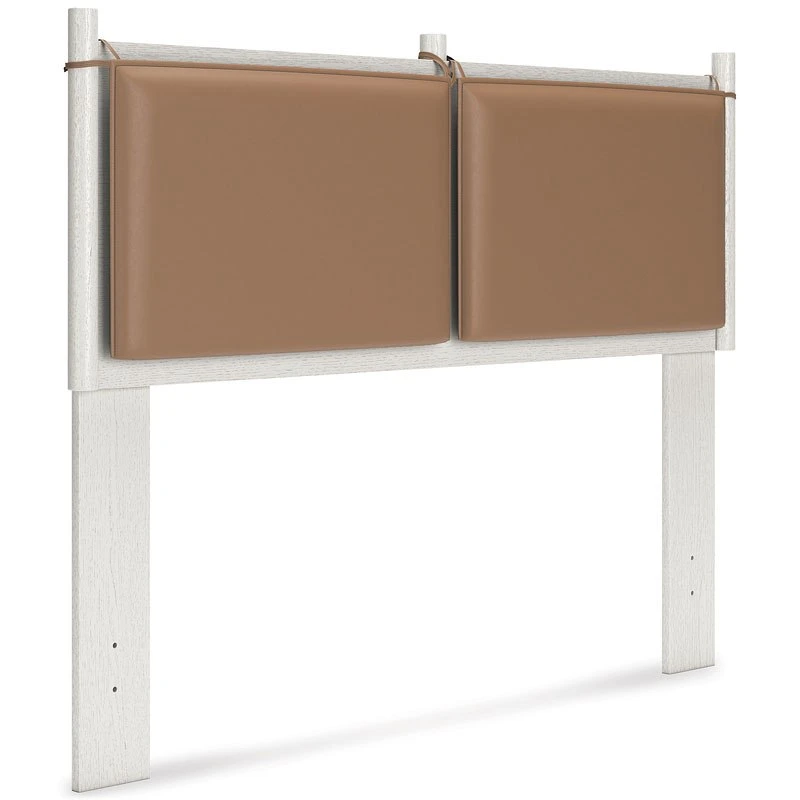 Aprilyn White Youth Platform Bed W/ Panel Headboard 12 Aprilyn White Youth Platform Bed W/ Panel Headboard - Image 12