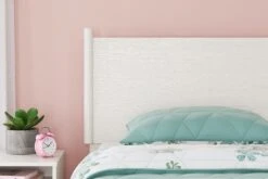 Aprilyn White Youth Platform Bed W/ Panel Headboard 28 Aprilyn White Youth Platform Bed W/ Panel Headboard -Ashley EB1024 111 155 bed 7