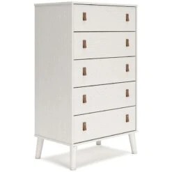 Aprilyn White Five Drawer Chest -Ashley EB1024 245 chest 5