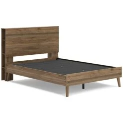 Aprilyn Honey Youth Platform Bed W/ Bookcase Headboard -Ashley EB1187 111 163 bed 12