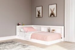 Piperton Youth Bookcase Bed (White)