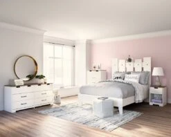 Vaibryn Youth Platform Bedroom Set -Ashley EB1428 111 155 br set 5