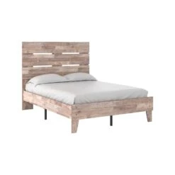 Neilsville Platform Bed (Whitewash)