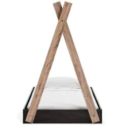 Piperton Twin Tent Complete Bed (Charcoal) -Ashley EB5514 121 bed 4