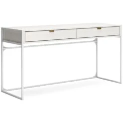 Deznee Home Office Desk W/ Drawers -Ashley H162 44 desk 3 1