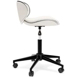 Beauenali Home Office Desk Chair (White) -Ashley H190 02 office chair 4
