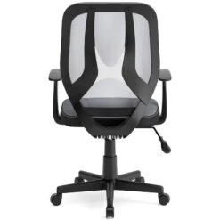 Beauenali Home Office Swivel Desk Chair (Gray Mesh Back) -Ashley H190 09 chair 4