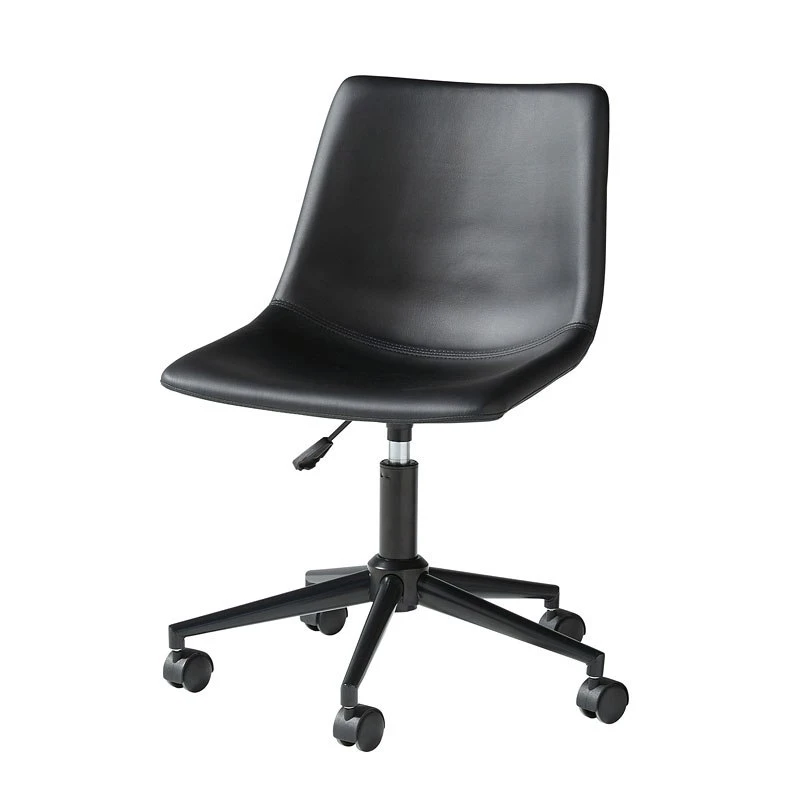 Black Home Office Swivel Desk Chair 1 Black Home Office Swivel Desk Chair