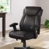Corbindale Black Home Office Swivel Chair