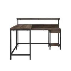 Arlenbry L-Desk W/ Hutch 8 Arlenbry L-Desk W/ Hutch -Ashley H275 24 desk 3