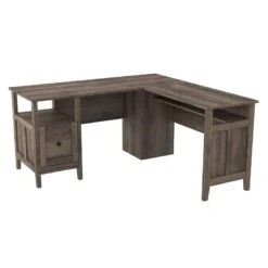 Arlenbry L-Shaped Home Office Set