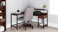Camiburg Home Office Set W/ L-Desk -Ashley H283 24 17 set 2