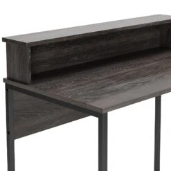 Freedan Office Desk W/ Top Shelf -Ashley H286 14 desk 3