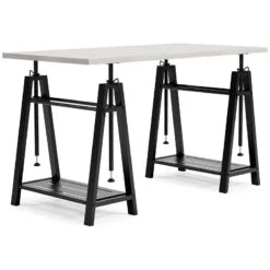 Bayflynn Adjustable Height Desk Set -Ashley H288 44 desk 2 1