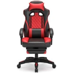 Lynxtyn Home Office Swivel Desk Chair (Red And Black) 6 Lynxtyn Home Office Swivel Desk Chair (Red And Black) -Ashley H400 04A chair 3