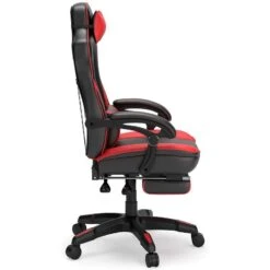 Lynxtyn Home Office Swivel Desk Chair (Red And Black) 7 Lynxtyn Home Office Swivel Desk Chair (Red And Black) -Ashley H400 04A chair 4