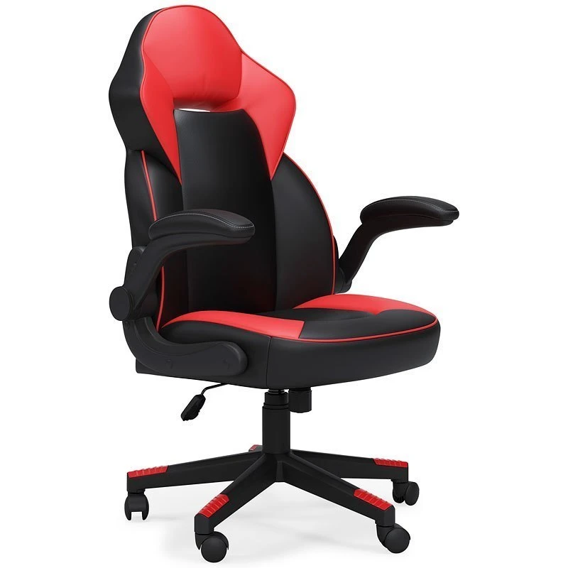 Lynxtyn Office Swivel Desk Chair (Red And Black) 1 Lynxtyn Office Swivel Desk Chair (Red And Black)