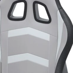 Lynxtyn Office Swivel Desk Chair W/ LED Lighting (White And Gray) -Ashley H400 08A chair 5