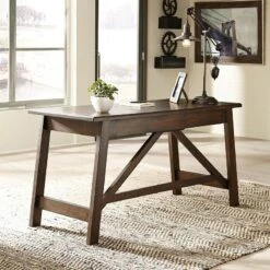 Baldridge Home Office Set -Ashley H675 44 desk 2 1