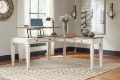 Realyn Lift Top L-Shaped Home Office Desk