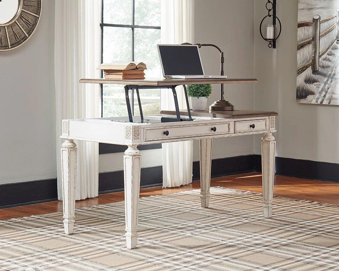 Realyn Lift Top Home Office Set 1 Realyn Lift Top Home Office Set