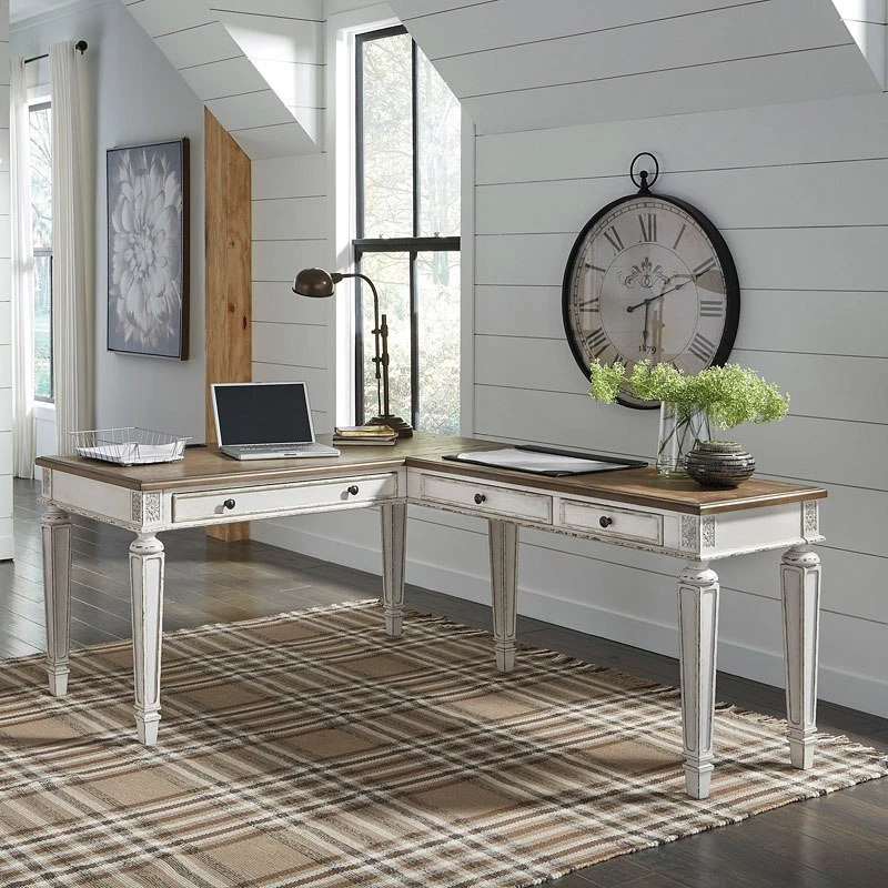 Realyn L-Shaped Home Office Set 1 Realyn L-Shaped Home Office Set