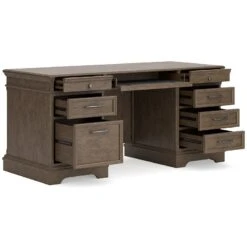 Janismore Executive Desk -Ashley H776 21L 21R 21T desk 4