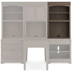 Janismore Home Office Set W/ 63 Inch Desk 26 Janismore Home Office Set W/ 63 Inch Desk -Ashley H776 40T bookcase hutch 1