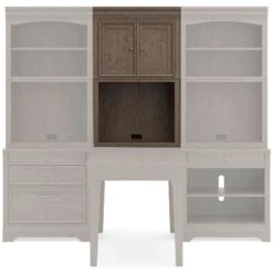Janismore Home Office Set W/ 63 Inch Desk 27 Janismore Home Office Set W/ 63 Inch Desk -Ashley H776 41T door hutch 1