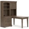Janismore 4-Piece Bookcase Wall Unit W/ Desk