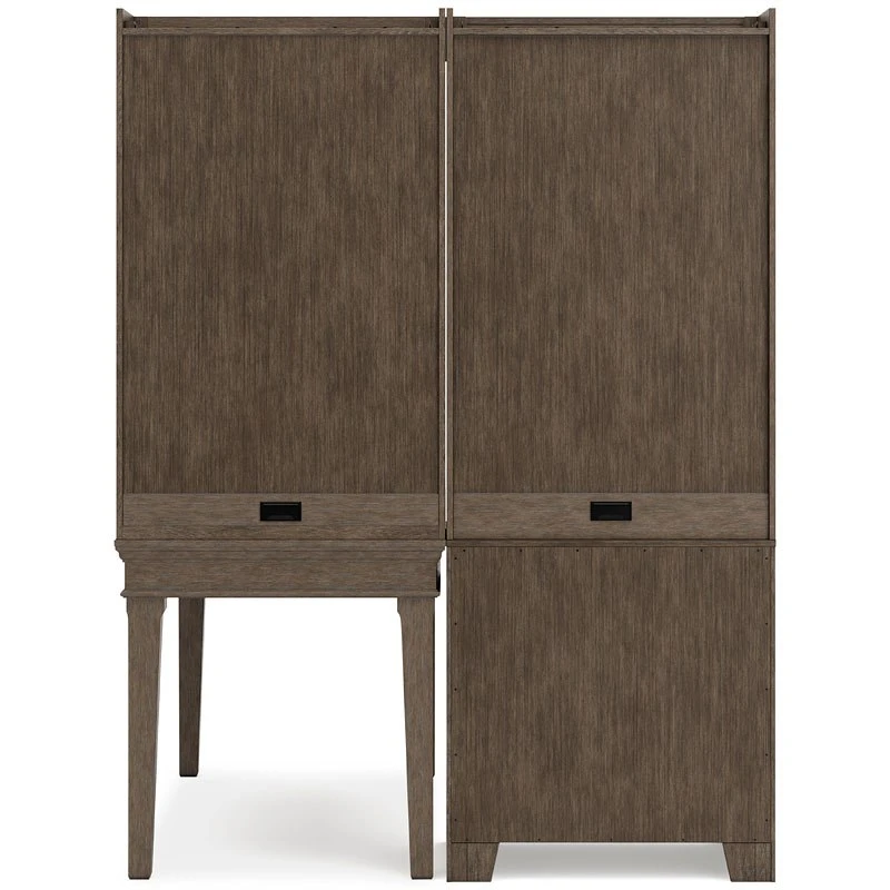 Janismore 4-Piece Bookcase Wall Unit W/ Desk 5 Janismore 4-Piece Bookcase Wall Unit W/ Desk - Image 5