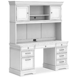 Kanwyn Credenza W/ Hutch 7 Kanwyn Credenza W/ Hutch -Ashley H777 22L 22R 22T 22H credenza hutch 3