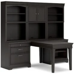 Beckincreek 6-Piece Bookcase Wall Unit W/ Desk