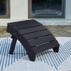 Sundown Treasure Ottoman (Black)