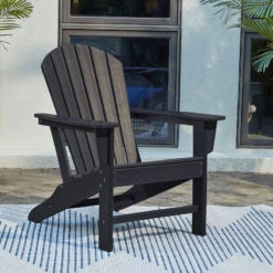 Sundown Treasure Adirondack Chair (Black)