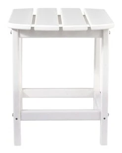 Sundown Treasure End Table (White) -Ashley P011 703 table 4