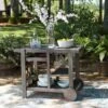 Kailani Serving Cart (Gray)