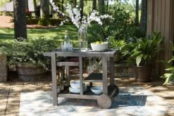 Kailani Serving Cart (Gray)
