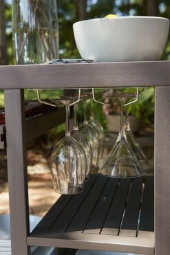 Kailani Serving Cart (Gray) -Ashley P030 661 serving cart 6