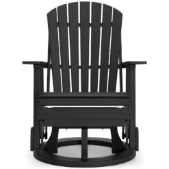 Hyland Wave Outdoor Seating Set (Black) -Ashley P108 820 chair 2