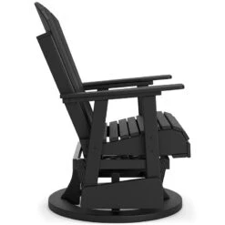 Hyland Wave Outdoor Seating Set (Black) -Ashley P108 820 chair 4