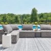 Bree Zee Outdoor 5-Piece Sectional W/ End Table