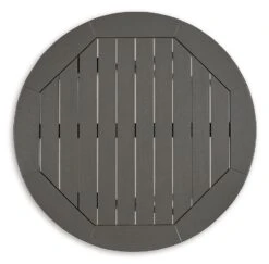 Safari Peak 3-Piece Outdoor Folding Bistro Set (Gray) -Ashley P201 050 set 6