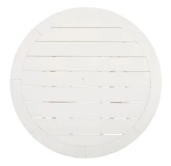 Crescent Luxe Outdoor Dining Table W/ Umbrella Option -Ashley P207 615 table 4 3