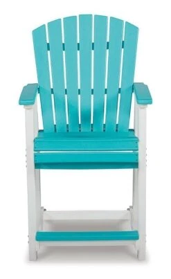 Eisely Outdoor Counter Height Chair (Set Of 2) -Ashley P208 124 barstool 5 1