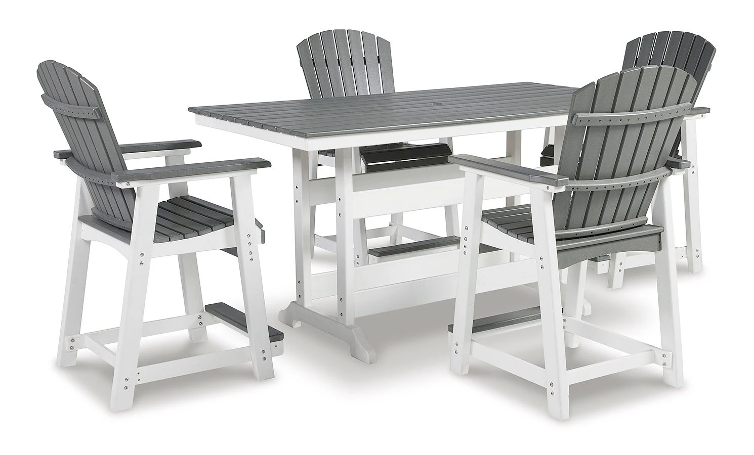 Transville Outdoor Counter Height Dining Set 8 Transville Outdoor Counter Height Dining Set - Image 8