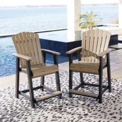 Fairen Trail Outdoor Counter Height Chair (Set Of 2)