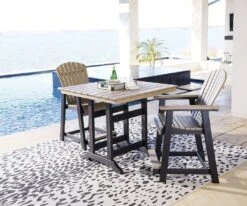 Fairen Trail Outdoor Counter Height Dining Set -Ashley P211 632 124 ch set 2